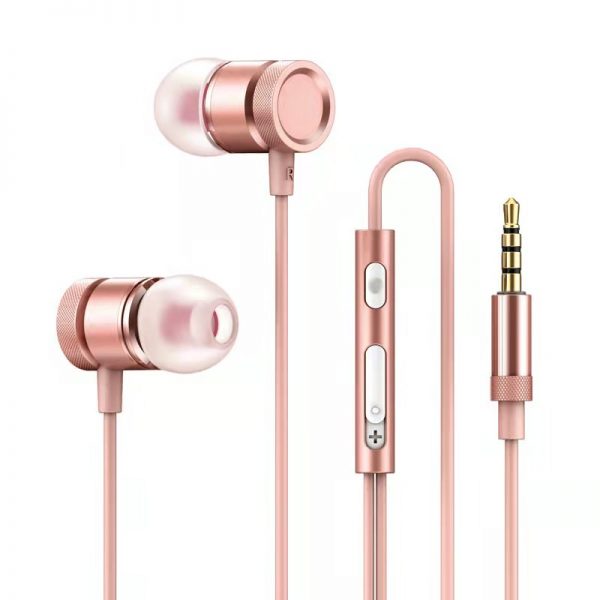 Metal wired in-ear headphones (5)