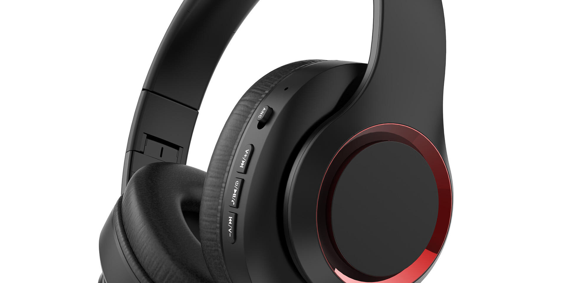 Professional True Stereo Bass ANC Noise Cancelling Headphones