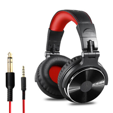 High-quality wired headphones with microphone manufacturer