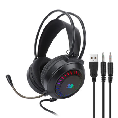 High-quality stereo gaming wired headphones for immersive gameplay