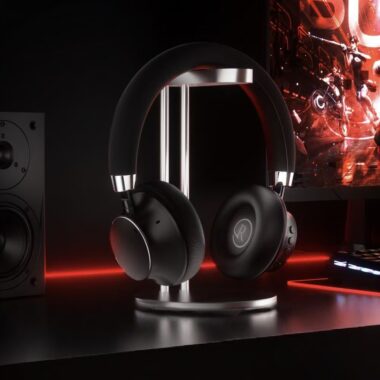 ANC heavy bass long battery gaming noise cancelling headphones