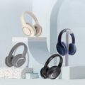 ANC gaming music long battery noise cancelling headphones
