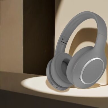 ANC gaming music long battery noise cancelling headphones