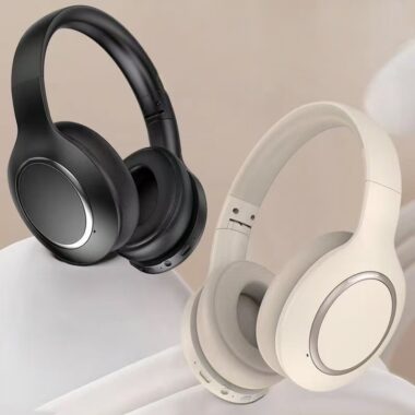 ANC gaming music long battery noise cancelling headphones