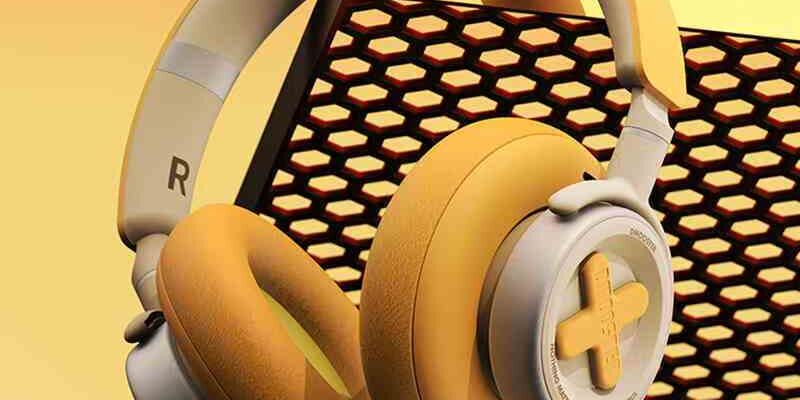 Bluetooth gaming active noise cancelling headphones