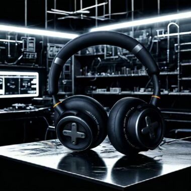 Bluetooth gaming active noise cancelling headphones