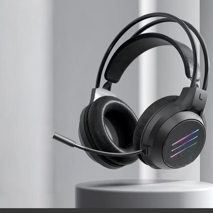 Esports wired headphone for desktop and laptop gaming