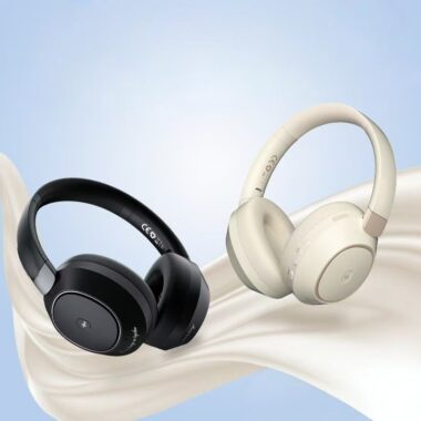 Over-ear gaming ANC noise cancelling headphones with full-ear design