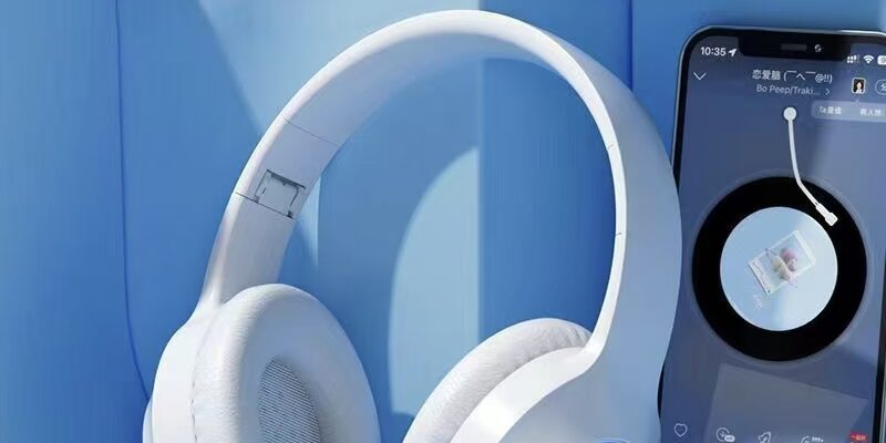 Heavy bass gaming sports Bluetooth wireless headphone