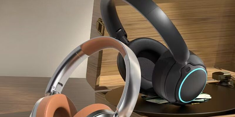 Hi-fi gaming ultra-long battery ANC noise cancelling headphones