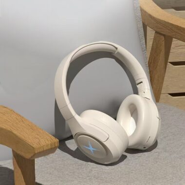 LED heavy-bass gaming sports wireless headphone