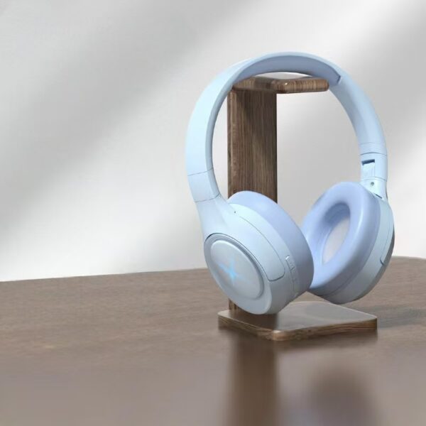 LED heavy-bass gaming sports wireless headphone