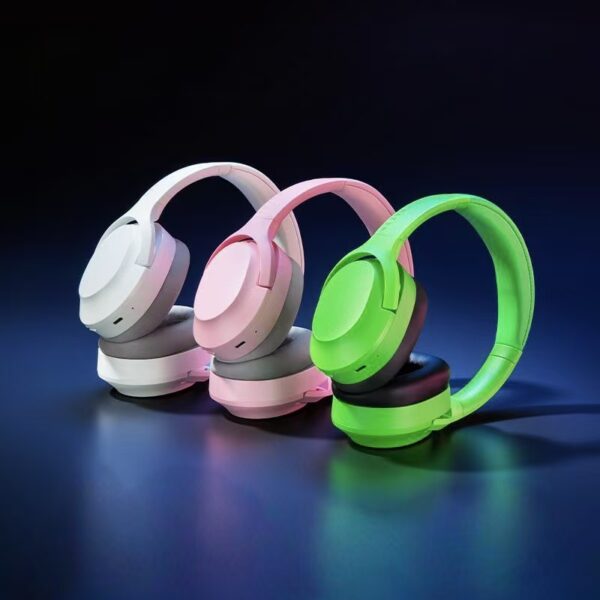 Music gaming ANC noise cancelling wireless headphones