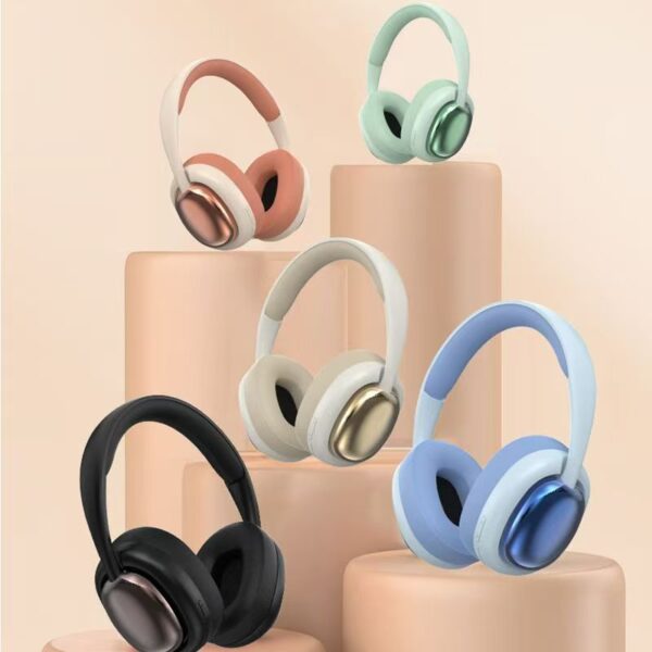 Custom over-ear bass gaming Bluetooth wireless headphone