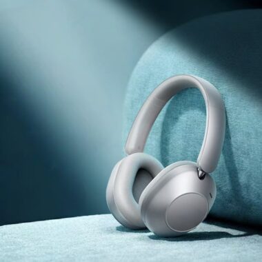 PC gaming ANC noise cancelling headphones with ENC mic