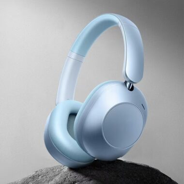 PC gaming ANC noise cancelling headphones with ENC mic