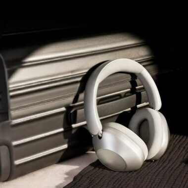 PC gaming ANC noise cancelling headphones with ENC mic