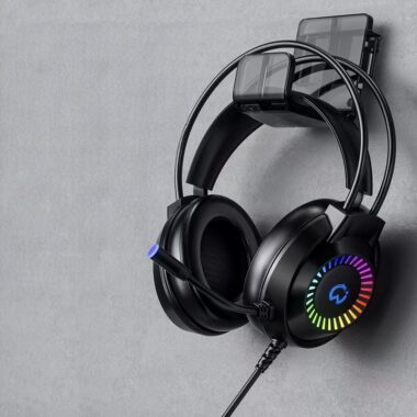PC esports gaming wired headphone with clear sound