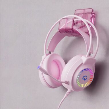 PC esports gaming wired headphone with clear sound