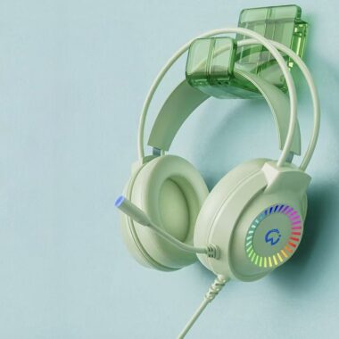 PC esports gaming wired headphone with clear sound