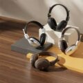 Retro gaming noise cancelling headphones with vintage design