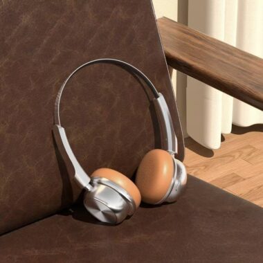 American retro metal Bluetooth wireless headphone with long battery