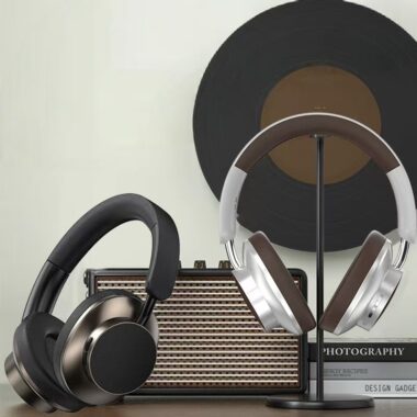 Retro wireless sport noise cancelling headphones