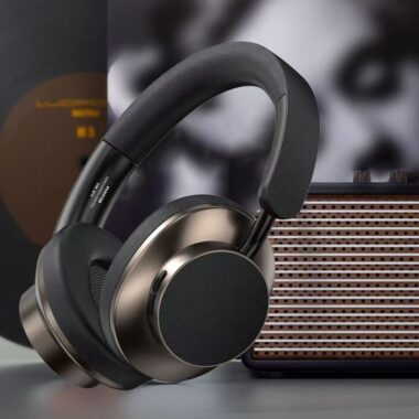 Retro wireless sport noise cancelling headphones